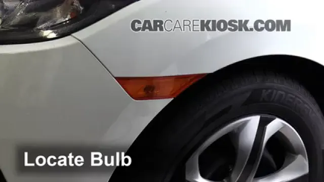 2016 Honda Civic LX 2.0L 4 Cyl. Sedan Éclairage Feux de stationnement